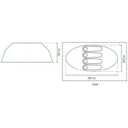 Cort Coleman Fast Pitch Pop up  Galiano, 4 persoane