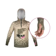 Hanorac cu gluga Delphin UV ARMOR 50+ Trout