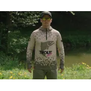 Hanorac cu gluga Delphin UV ARMOR 50+ Trout