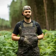 Salopeta Impermeabila Nash ZT Helluva Waterproof Bib and Brace, Camo