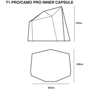Cort Nash Titan T1 Camo Pro,183 x 276 x 228 cm