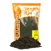 Micropelete Benzar Mix Feeder Micro Pellet, 1.5mm, 800g, Black Halibut