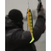 Shad Fox Rage Pro Shad Jointed New Colours, UV Natural Perch, 1buc/pac
