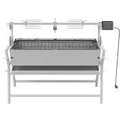 Gratar pe Carbune PIGLET Cattara cu Rotisor Electric, 30kg