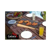 Plita pentru gratar cu doua fete din fonta 50x23x1,4cm Cattara