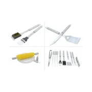 Set ustensile pentru gratar Cattara, 18 piese