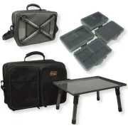 Geanta + Masa Monturi + Cutii Accesorii Prologic Cruzade Rig Station, 36x28x21cm