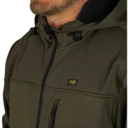 Jacheta Avid Carp Thermite Soft Shell Hoodie, Kaki