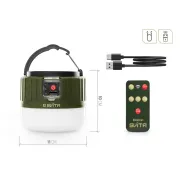Lampa Camping Delphin Svita, cu Telecomanda, 4W, 180lm, 3600mAh