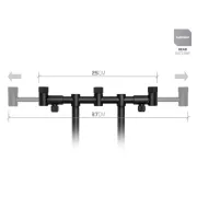 Rod Pod Delphin RPX ProMAX BlackWay, 3 Posturi
