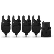 Set Avid Carp VTX 4+1 Bite Alarm, Avertizoare + Statie