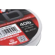 Fir Textil Inaintas Spomb XD Soft Braided ShockLeader, 40lbs, Black,50m
