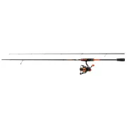 Combo Spinning Mitchell Colors MX Orange, Lanseta Colors MX 802MH 2.44m/10-45g/2buc + Mulineta Mitchell Colors MX 3000FD