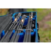 Husa Rigida Preston Hardcase Rod Safe XL, 6 Lansete + 6 Mulinete, 190x29x24cm