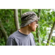 Palarie Avid Carp Distortion Dark Camo Bucket Hat