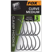 Carlige Fox Curve Medium Micro Barbed, 10buc/plic
