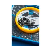 Plumbi Ovali Despicati Zebco Trophy Oval Split Shot Assortment, 170g