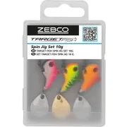 Spinnertail Zebco Target Fish Spin Jig Set, 10g, 3buc/cutie