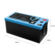 Baterie ELKER LiFePO4 36V 100Ah cu Voltmetru LCD