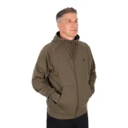 Hanorac cu Fermoar Fox Collection Zipped Hoody, Verde