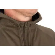 Hanorac cu Fermoar Fox Collection Zipped Hoody, Verde