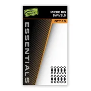 Micro Vartej Fox Edges Micro Rig Swivels, 10buc/pac