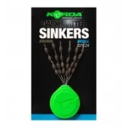Opritoare Korda Tungsten Sinkers, Green, 9buc/plic