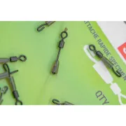 Vartej cu Agrafa Rapida Korum Quick Snap Swivels, Small, 10buc/plic