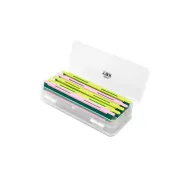 Cutie pentru Monturi Stationar Delphin TBX Duo 185-5P + 5 Plioare EVA, 18.5x8.5x5cm