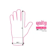 Manusi Pentru Femei Delphin Queen Qnity, Roz, Marime Universala