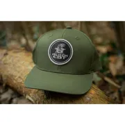 Sapca Black Cat Green Flat Peak Cap, Verde