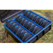 Cutie Rigida pentru Riguri Preston Revalution Storage System + 21 EVA Disc Spool, 17x16x6cm