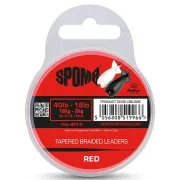 Fir Textil Inaintas Spomb Tapered Braided Leaders 40lb-18lb