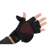 Manusi Fox Rage Fingerless Mitten Gloves