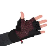 Manusi Fox Rage Fingerless Mitten Gloves