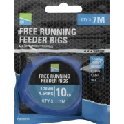 Carlige Legate Preston Free Running Feeder Rigs, 7m
