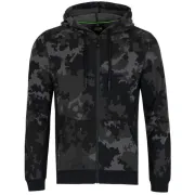 Hanorac Korda Zip Hoodie, Black Kamo