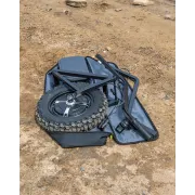 Platforma Motorizata Matrix XR Duralite Power Barrow, 98x87x7cm