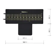 Saltea de Receptie si Masurare Delphin BANX Ruler 120
