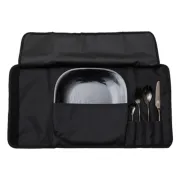 Trusa Picnic pentru O Persoana Prologic BlackFire, 25x25cm