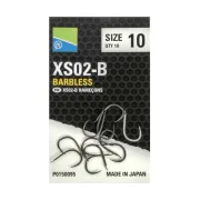 Carlige Preston XS02-B Barbless, 10buc/plic