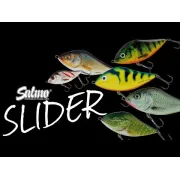 Vobler SALMO Slider  Sinking, Real Hot Perch, 7cm- 21g