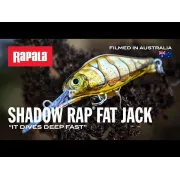 Vobler RAPALA Shadow Rap Fat Jack, Culoare PEL, 4cm, 4g