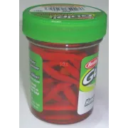 Viermi Artificiali Berkley Gulp Alive Honey Worms 2.5cm, 57g, Rosu