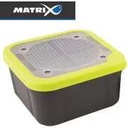 Cutie pentru Momeala Matrix Grey/Lime Bait Boxes Solid Tops