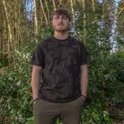 Tricou Avid Carp Distortion Camo T-Shirt