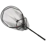 Minciog Telescopic cu Plasa Cauciucata Fox Rage Short Street Fighter Carbon Net, 40x50cm, 40cm