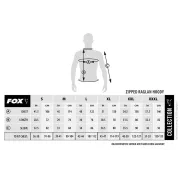 Hanorac FOX Collection Green & Silver Lightweight Hoodie