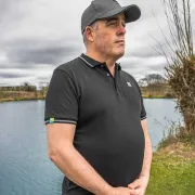 Tricou Preston Black Polo