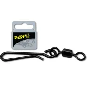 Agrafa cu Vartej tip Rolling Black Cat UNI Clip Black Dull, 5buc/plic